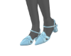 Blue Heels Minimalist