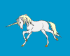 running unicorn animated