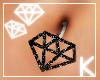 [KISA]BlkBellyPiercing