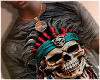 👑T-Shirt indian skull