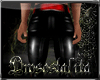 ~D~ Pants Black Red PVC