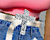 PW*EML silver belt cross