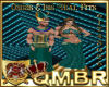 QMBR Osiris Teal  Skirt