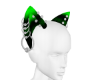 acid green furry ears