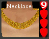 J9~Golden Necklace