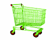 shopping cart/green
