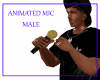 Microphone Animated Male