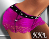 Hot Pink Lace Shorts XXL