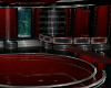 RED AND BLACK BALROOM