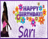 Birthday Banner Sari