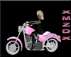 xMZDx Pink Motorcycle