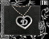 |TH| "D" Silver Necklace