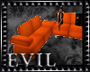 Skull Orange /couch