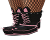 S*Pink Punk Bunny Boots