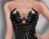 E* Black Sequin Dress