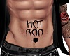 Hot Rod Belly Tat