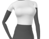White Crop Top