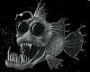 Scary Fish Sticker!!!!