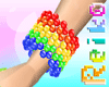 Rainbow Bracelet L
