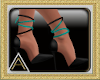 (AL)Strappy Heels Teal