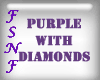 Purple with Diamonds