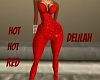 Delilah Hot Red Jumper