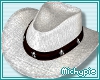 Cow Girl Hat (White)