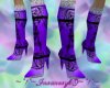 insane purple boots