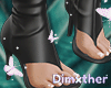 X. BRB Black Heels
