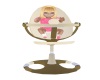 Baby Girl In High Chair