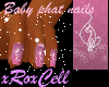 Baby phat pink nails {RC