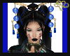 Oriental Blue Headpiece