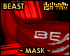 !T Red Beast Mask