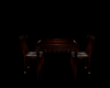 Mahogany Table For Two