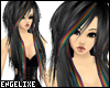 {EX}Rainbow Black Hair