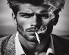 Hot Guy Smoking