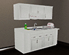 White Cabinets & Sink