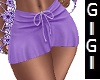GM Mini Skirt Purple