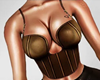 Brown Corset Top