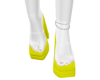 N| Clear Yellow Sandals