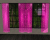 Love pink curtain