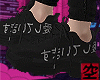 black shoes