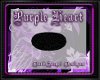 Purple Heart Pool Float