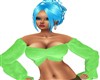 CLARA BIMBO GREEN TOP