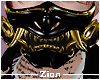 Oni Mask Gold/Black