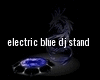 Electic blue dj stand