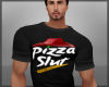 Black Pizza  Tshirt