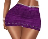RL western skirt purple