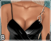 Black Diamond Split Gown
