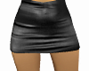 Skirt Black Faux Leather